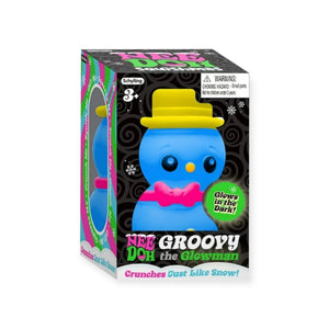 Schylling Squishmas Groovy Glowman Nee Doh