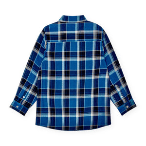Molo Rozzy l/s Plaid Shirt~ Oceanic Check
