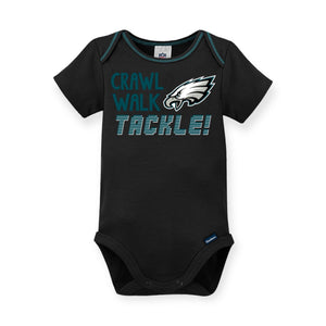 Eagles Onesie S/S ~ Crawl Walk Tackle!