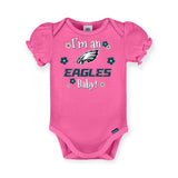Eagles Onesie Pink S/S ~ I'm an Eagles Baby!