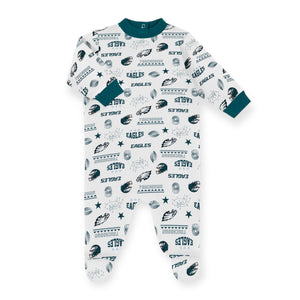 Eagles Footie L/S ~ Diagram