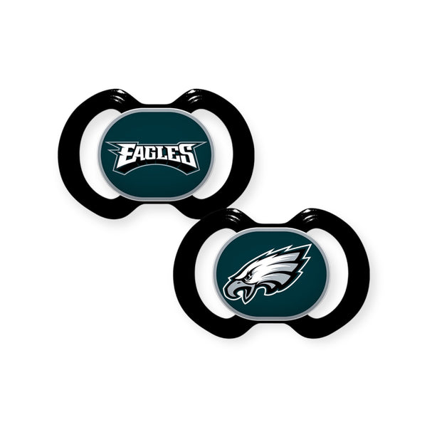 Seahawks Pacifiers Baby Fanatic NFL Philadelphia Eagles 2-Pack Pacifiers – Born Yesterday