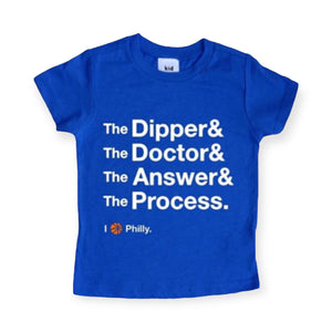 76ers Process Tee ~ Cobalt