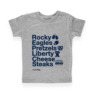 Rocky Eagles Icons Tee ~ Heather Grey