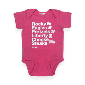 Rocky Eagles Icons Onesie ~ Hot Pink