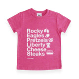 Rocky Eagles Icons Tee ~ Hot Pink
