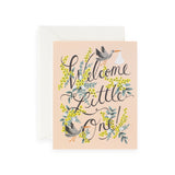 Rifle Paper Co. Welcome Little One New Baby Card