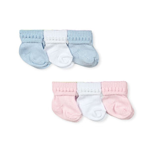 Jefferies Socks Baby Rock-A-Bye Turn Cuff Bubble Socks 6pk