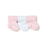 Jefferies Socks Baby Turn Cuff Bubble Socks 6pk