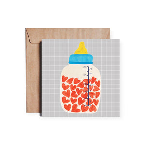 Daria Solak Illustrations Baby Love Card