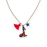 Sadie's Moon Critters Necklace ~ Ginny Giraffe