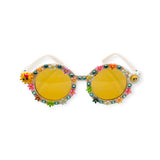 Sadie's Moon Embellished Sunglasses ~ Flower and Sun