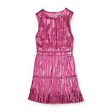 MIA New York Double Ruffle Dress ~ Pink