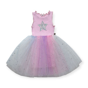 Petite Hailey Baby Rylee Tutu Dress ~ Purple Multi