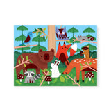 Mudpuppy Woodland Fuzzy Puzzle