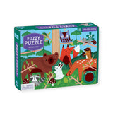 Mudpuppy Woodland Fuzzy Puzzle