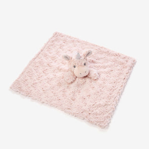 Elegant Baby Blankie ~ Pink Unicorn