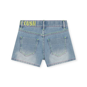 Billieblush Embroidered Denim Shorts