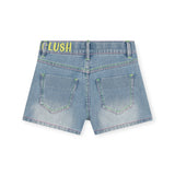Billieblush Embroidered Denim Shorts