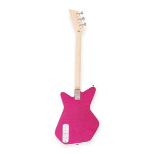 Loog Pro Electric Sparkle Guitar ~ Magenta