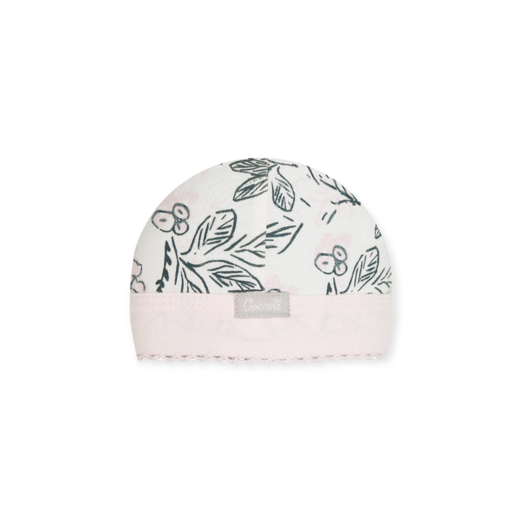 Coccoli Printed Cap ~ Rosewater Floral