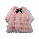 Petite Hailey Six Layer Dress ~ Pink