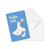 Anne-Julie Dudemaine Hello Bebe Baby Card