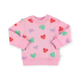 Stella McCartney Baby Girl Smiling Hearts Tracksuit Set ~ Pink