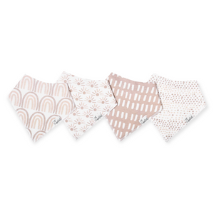 Copper Pearl Bandana Bib Set ~ Bliss