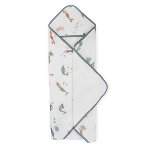 Little Unicorn Hooded Towel ~ Mermaids