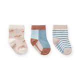 Elegant Baby Non Slip Socks 3 Pack ~ Treehouse