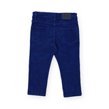 Mayoral Baby Boy Basic Slim Fit Corduroy Pants ~ Klein Blue