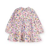 Mayoral Baby Girl Printed Velvet Dress ~ Peony Multi