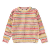 Molo Gaylen Knit Sweater 7-12 ~ Multi Yarn