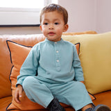 Molo Baby Enoz Corduroy Shirt & Sois Pants Set ~ Calm