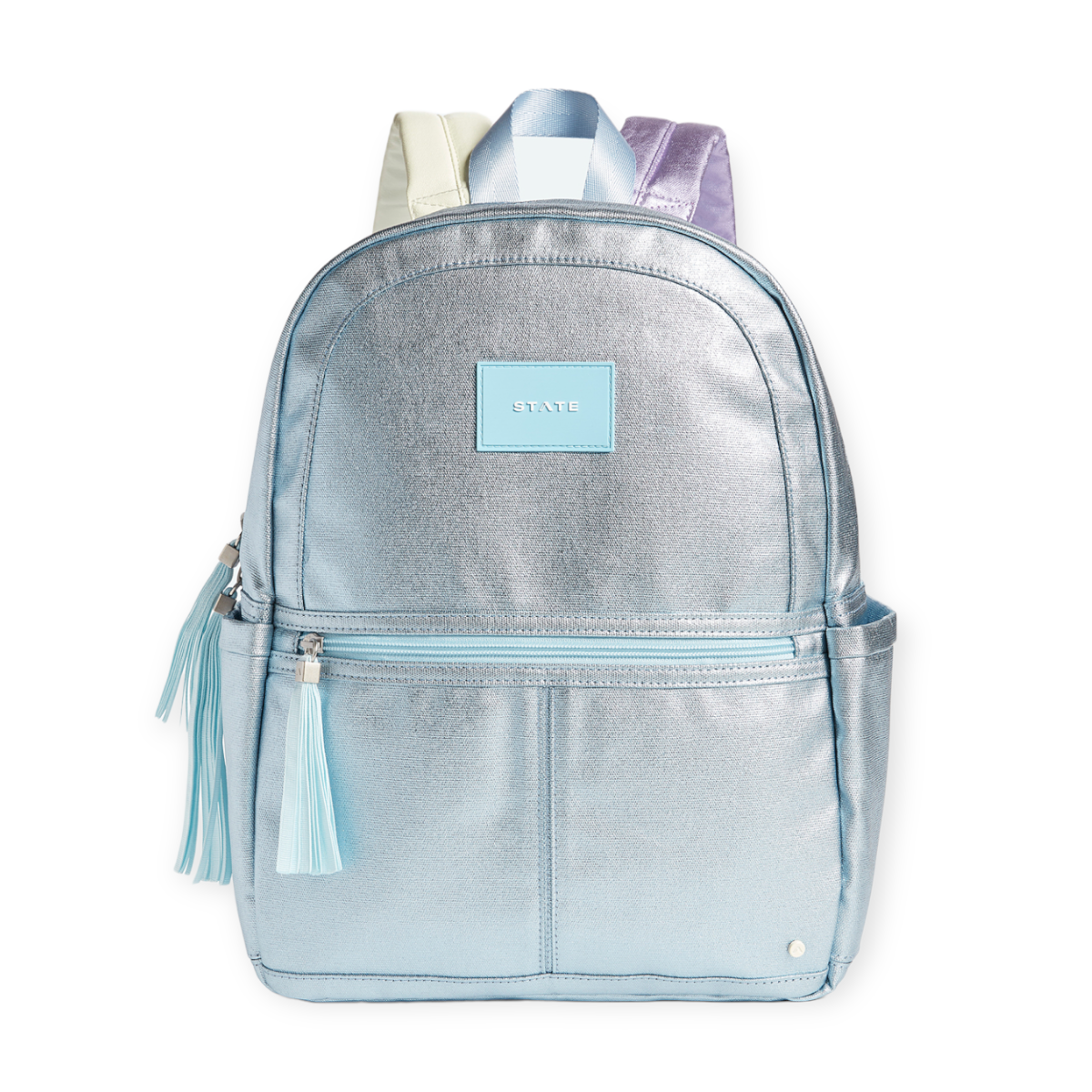 State Bags Kane Kids Backpack ~ Blue Metallic – Born Yesterday