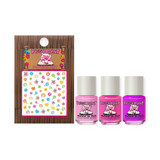 Piggy Paint Rainbow Party Nail Polish Set