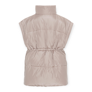 Molo Harsha Puffer Vest ~ Soft Mushroom
