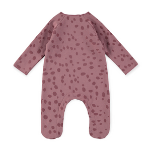 Babyclic Printed Footie ~ Grape