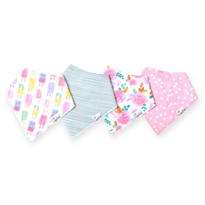 Copper Pearl Bandana Bib Set ~ Summer