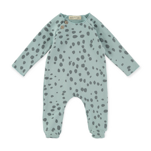 Babyclic Printed Footie ~ Mint