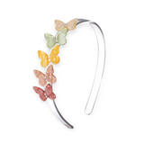 Lilies & Roses Pearlized Pastel Butterfly Headband