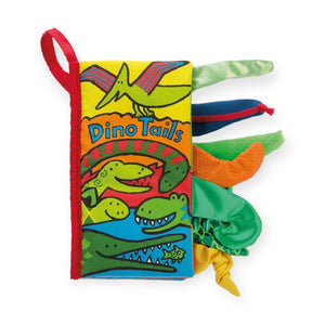 Jellycat Dino Tails Soft Activity Book