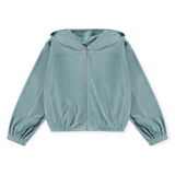 Molo Madeleine Velour Zip Hoodie ~ Calm