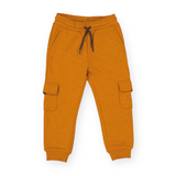 Mayoral Boys Cargo Sweatpants ~ Ochre