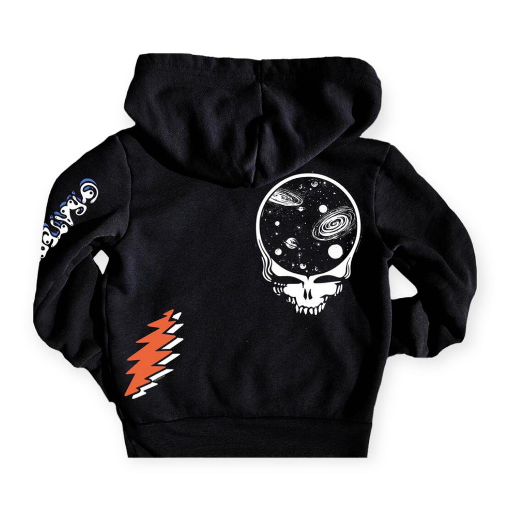 Rowdy Sprout Grateful Dead Hoodie Jet Black