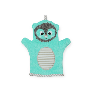 Zoocchini Terry Bath Mitt ~ Hedgehog