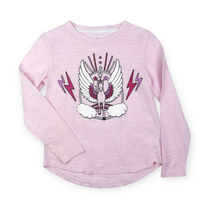 Appaman Girls Elara Tee 7-12 ~ Orchid Pink