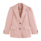 Scotch & Soda Girls Corduroy Blazer ~ Dusty Pink