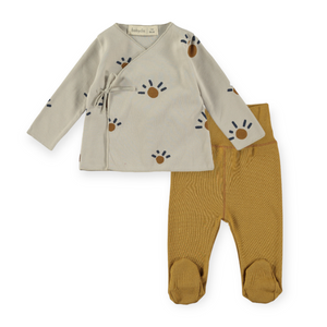 Babyclic Printed Kimono Top & Pants Set ~ Sunny Days